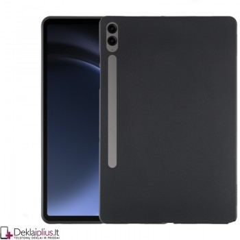 Plonas silikoninis dėklas - juodas (Samsung Tab S9 Fe Plus (SM-x610-x616B) Plonas silikoninis dėklas - juodas (Samsung Tab S9 Fe Plus (SM-x610-x616B)